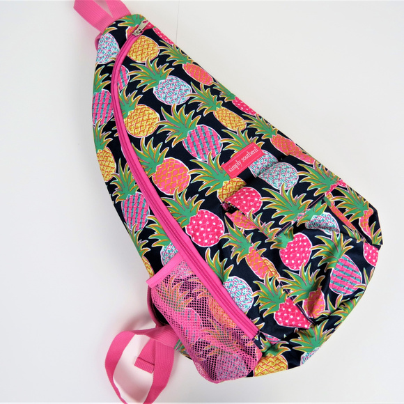 simply southern pineapple sling bag